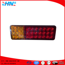 Amber-Red 24V LED caminhão luz da cauda para caminhão Trailer